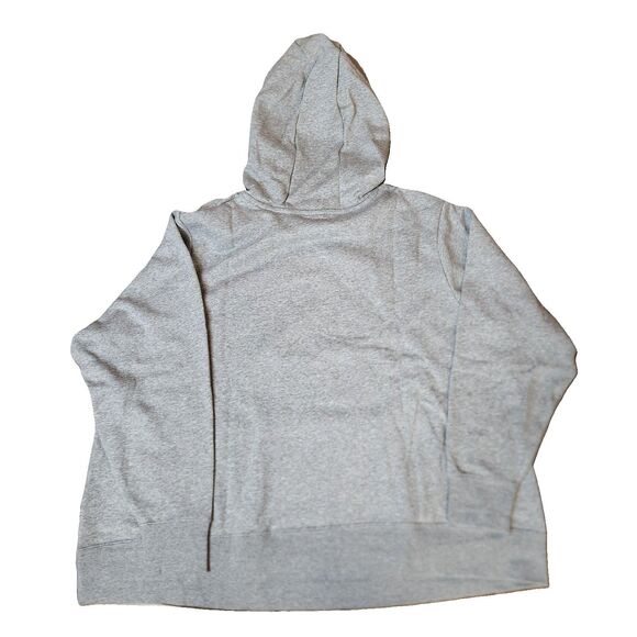 Nike Women’s Plus Size Hoodie 3X – Gray Pullover Sweatshirt - Unworn - Picture 2 of 5